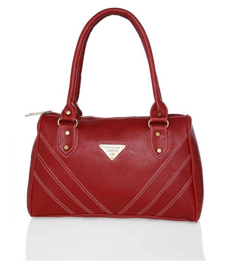 See more of branded handbags wholesaler malaysia on facebook. Lady Queen Maroon Faux Leather Shoulder Bag - Buy Lady ...