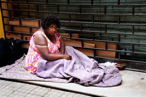 Homeless At Boavista St S O Paulo Brazil December B Flickr