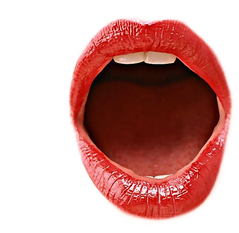 Openmouth Sticker Open Lips Png Clip Art Library