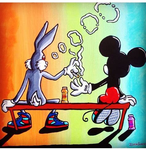 Bugs Bunny Smoking Weed