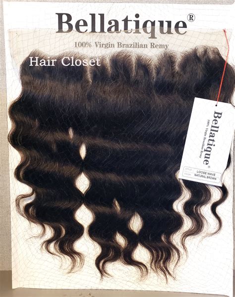Bellatique Brazilian Virgin Remy Hair Full Lace Frontal Loose Wave