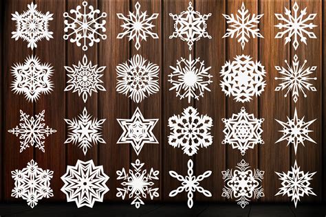 Snowflake Svg Christmas Snowflakes Svg 381409 Svgs Design Bundles