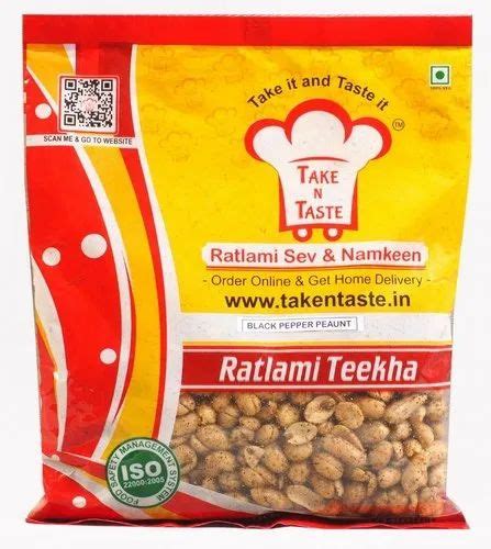 250 Gm Black Pepper Peanuts At Rs 40packet Salted Peanuts In Ratlam