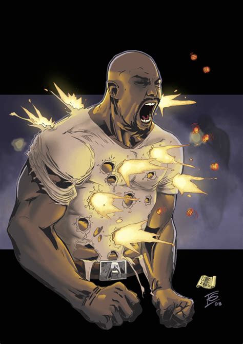 If Somebody Shot Luke Cage In The Head With An Adamantium Bullet Would