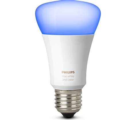 Buy PHILIPS Hue Colour Wireless Bulb - E27 | Free Delivery | Currys