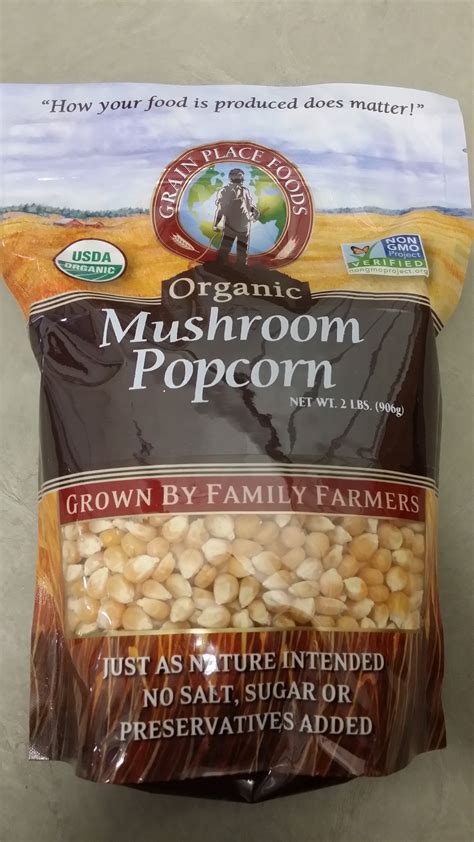 Organic Mushroom Popcorn Grain Place Foods