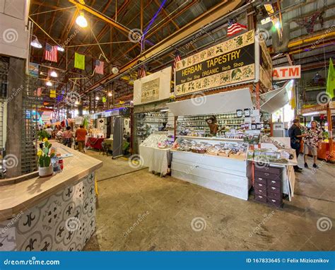 Yellow Green Farmers Market Hollywood Florida Editorial Image Image