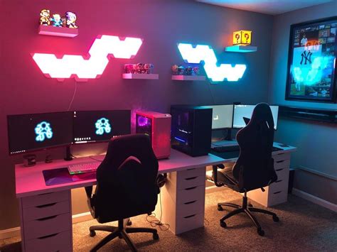 Awesome Gaming Room Setups Gamer S Guide Computer Gaming Room Video Game Room