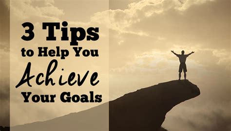 3 Tips To Help You Achieve Goal Success The Heavy Purse