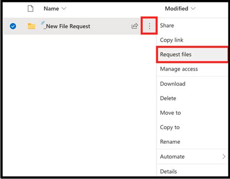 Onedrive How To Make File Requests