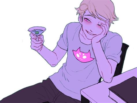 Male Roxy Dang He S Hot Or Is It Just The Alcohol Homestuck