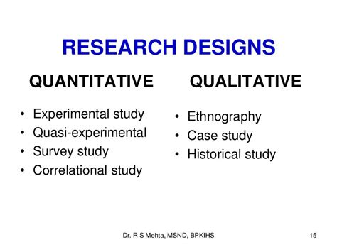 3 Types Of Research Study