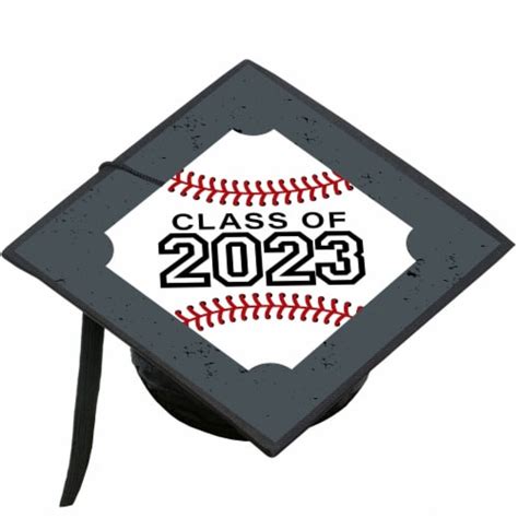 Big Dot Of Happiness Grad Baseball 2023 Graduation Cap Decorations