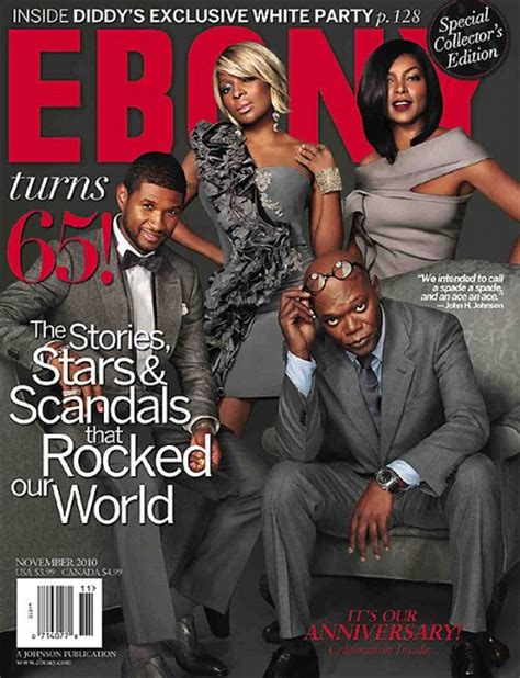 Celebrities Recreate Iconic Covers For Ebony Magazine 65th Anniversary