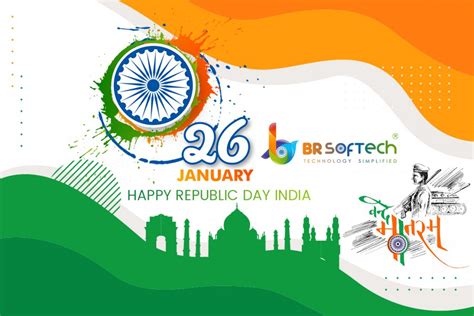 Happy Republic Day Indian Flag 26 January 2021 Happy Republic Day