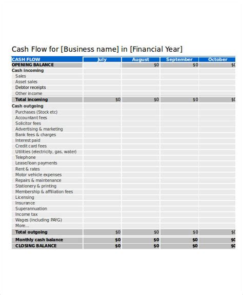 It is tough to resist the temptation to start the business in malaysia and small. FREE 27+ Cash Flow Statement Examples & Samples in PDF ...