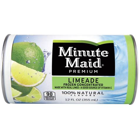 Including 18 recipes with limeade concentrate. Minute Maid Frozen Concentrate Limeade (12 fl oz) from Cub ...