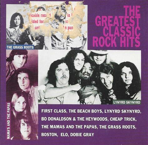 the greatest classic rock hits cd compilation discogs