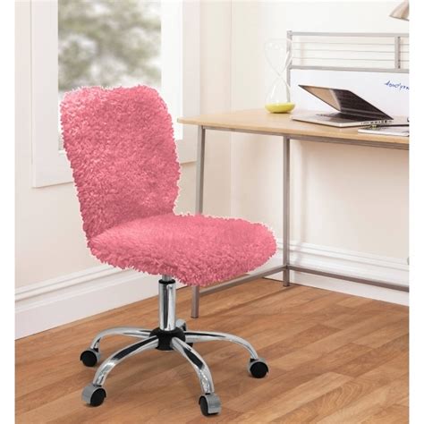 Urban Shop Faux Fur Task Chair Girls Office Chair Photos 39 