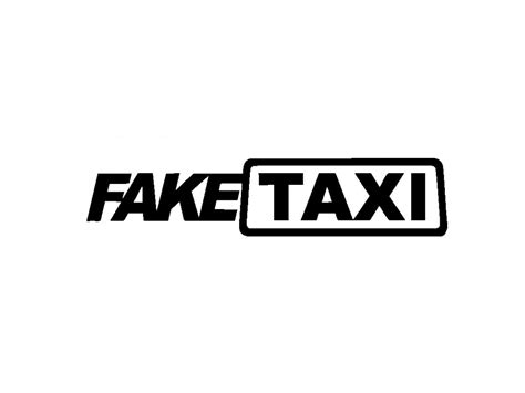 Samolepka Fake Taxi Řezané Samolepky Cz