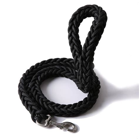 Funnyway Dog Leashes Braid Thick Dog Lead Rope Heavy Duty Strong