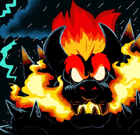 Bowser Fury By Felicity Wolf On Deviantart