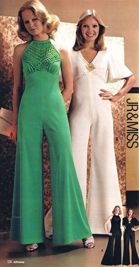 Women’s Jumpsuit Of The 1970s Sweaters Women Fashion 1970s Fashion Women Woman Suit Fashion