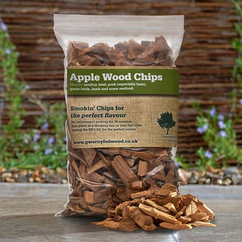 Buy Gwernyfed Wood Apple Bbq Smokersmoking Chips 1 Litre Cherry
