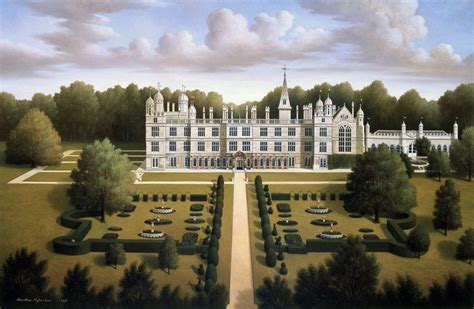 Burghley House From The South 48 X 32 Burghley Is One Of The