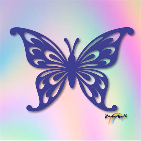 Butterfly SVG Stencil Butterflies SVG Template Butterfly Cut | Etsy