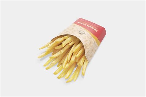 300+ vectors, stock photos & psd files. French Fries Packaging Mockup in Packaging Mockups on ...