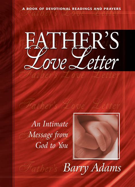 father s love letter an intimate message from god to you