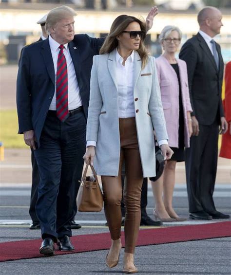 Un Avi N En El Que Volaba Melania Trump Es Obligado A Aterrizar Por