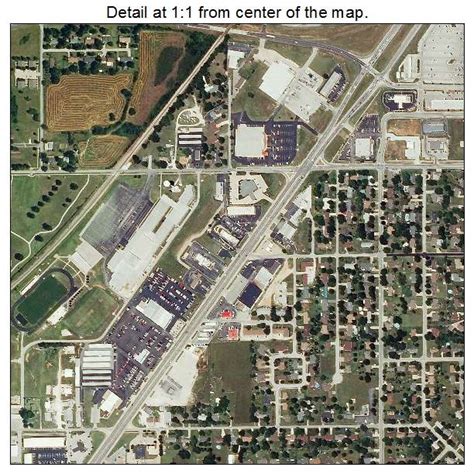 Aerial Photography Map Of Republic Mo Missouri