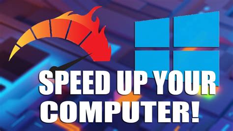 How To Make Your Computer Or Laptop Faster Performance Windows 7810