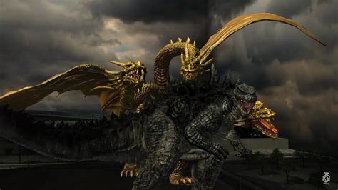 GODZILLA PS King Ghidorah Vs Godzilla YouTube