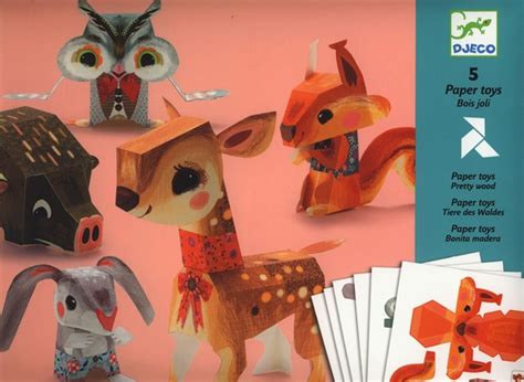 Folded Paper Toy Animals A Mighty Girl