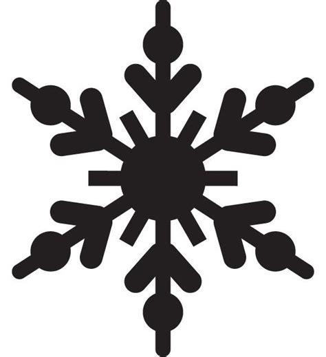 489 Best Snowflake Silhouettes Vectors Clipart Svg Templates