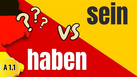German Perfect Tense Sein Or Haben Explained Youtube