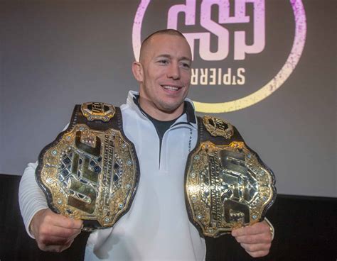 Top 8 Quotes By Georges St Pierre Players Bio