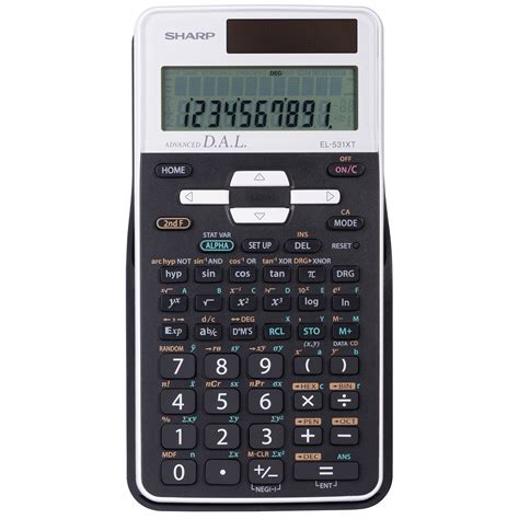 Sharp El 531xt Scientific Calculator Grand And Toy