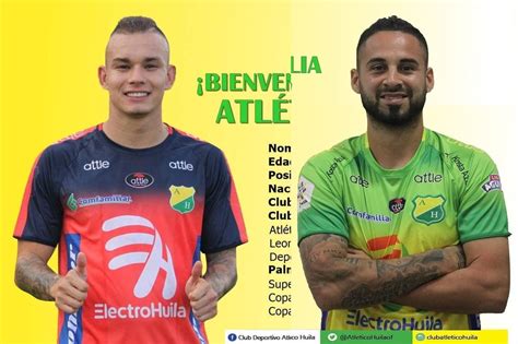 Atlético huila is a professional colombian football team based in neiva, that currently plays in the categoría primera b. Posibles Refuerzos del Huila para el Segundo Semestre de 2018