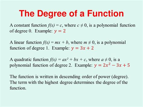 Ppt Polynomial Functions And Their Graphs Powerpoint Presentation