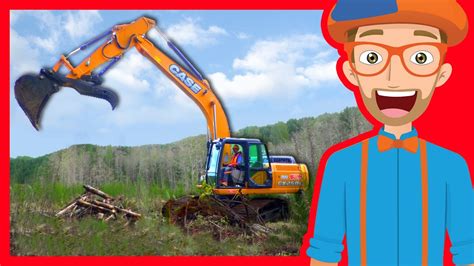 Blippi coloring pages 1080p, 2k, 4k, 5k hd wallpapers free download 0,50. Construction Trucks for Children with Blippi | Excavators ...