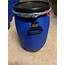 20 Gallon NEW Never Used Still With Seals Plastic Lid And Lock 