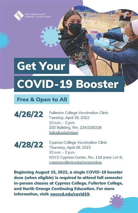 Covid 19 Booster Cypress College
