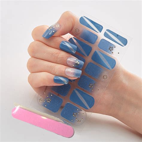 Gel Nail Wraps Nail Decals Nail Stickers Gel Nails Manicure Etsy