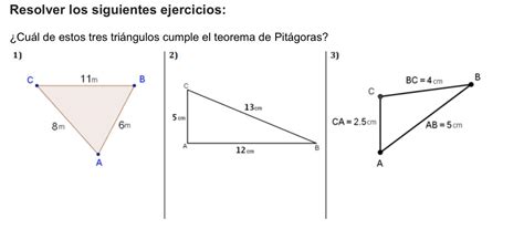 Teorema De Pitagoras Clasificacion De Triangulos Images