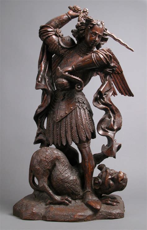 Saint Michael Slaying The Demon German The Metropolitan Museum Of Art