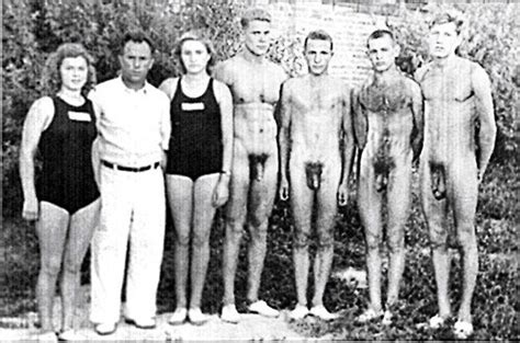 Vintage Naked Swim Teams Mega Porn Pics